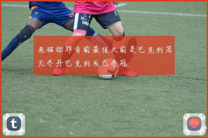 老猫称邓肯前最佳大前是巴克利若无乔丹巴克利或已夺冠